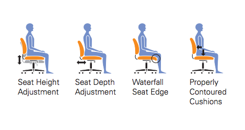 Armless Task Chair - JD11650-Work and Task Chair