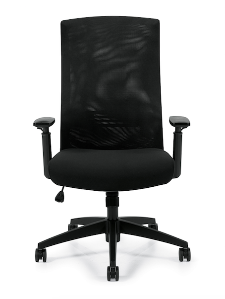 Mesh Back Executive Chair - JD11980B-Work and Task Chair