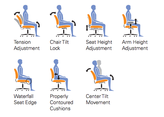 High Back Management Chair - JD11920B-Work and Task Chair