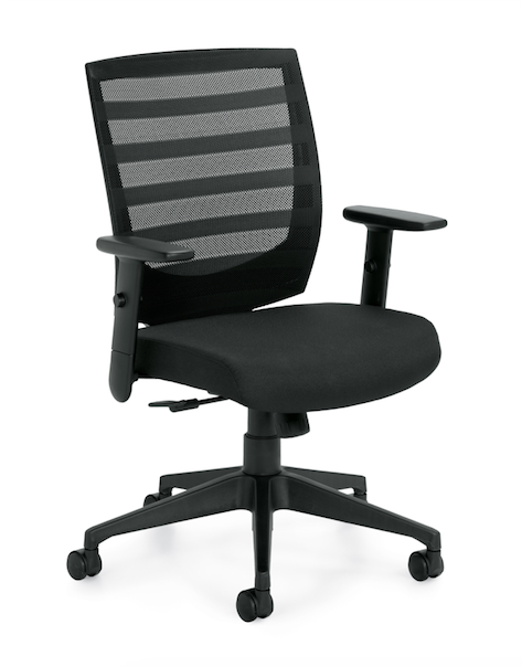 Mid Back Management Chair - JD11921B - Joe's Office Furniture
