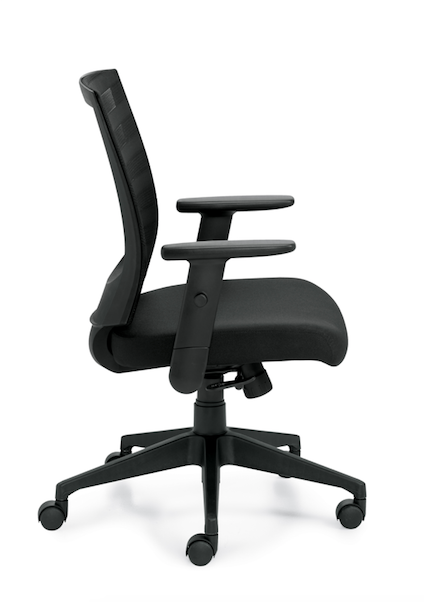 Mid Back Management Chair - JD11921B-Work and Task Chair