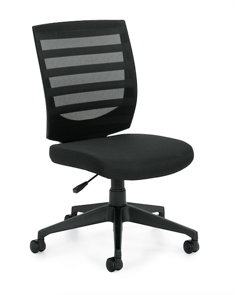 Mid Back Armless Task Chair - JD11922B - Joe's Office Furniture