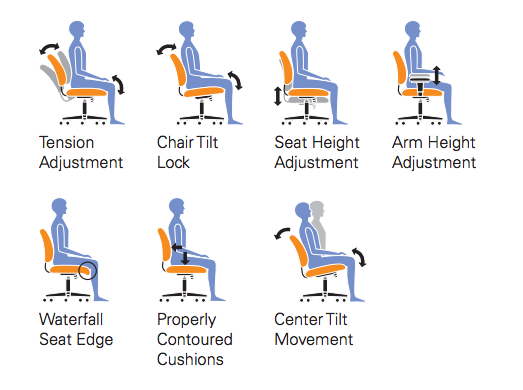 Mesh High Back Management Chair - JD12112B-Work and Task Chair