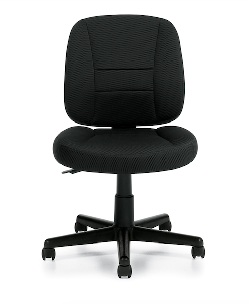 Armless Air Mesh Task Chair - JD11343B - Joe's Discount Office Furniture