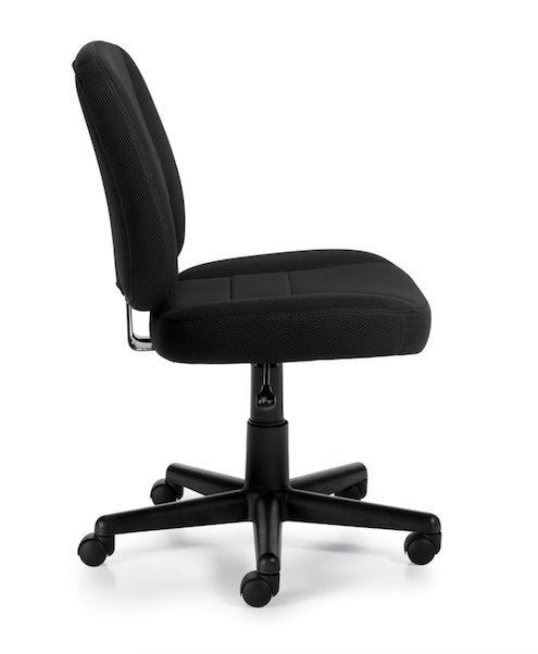 Armless Air Mesh Task Chair - JD11343B - Joe&