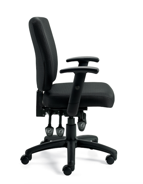 Multi-Function Chair with Arms - JD11950B-Work and Task Chair