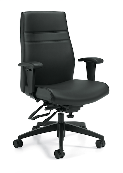 Luxhide Managers Multi-Tilter Chair - JD2913-Work and Task Chair