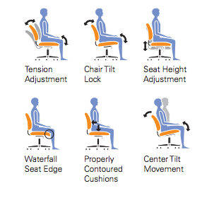 High Back Executive Task Chair - JD2780-Conference and Management Chair