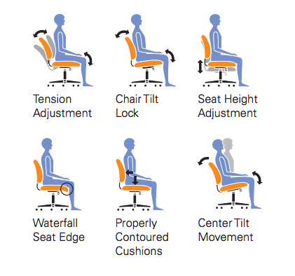 Mesh Back Managers Chair - JD11657B-Conference and Management Chair