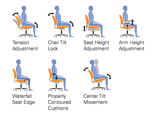 Mesh Back Managers Chair - JD11750B-Conference and Management Chair