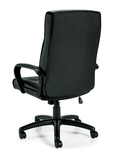 Luxhide Managers Chair - JD11782B-Conference and Management Chair