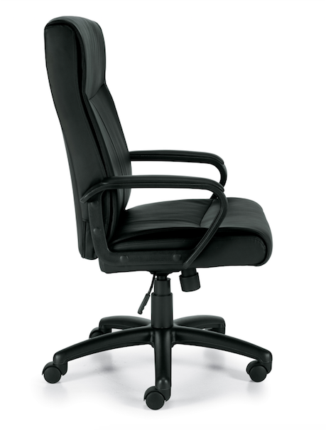 Luxhide Managers Chair - JD11782B-Conference and Management Chair