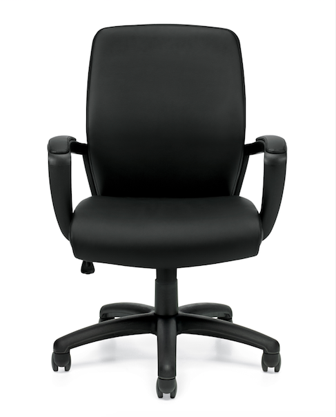 Luxhide Managers Chair - JD11975B-Conference and Management Chair