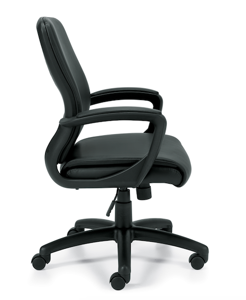 Luxhide Managers Chair - JD11975B-Conference and Management Chair