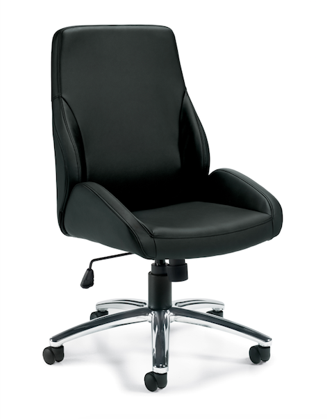 Specialty Luxhide Tilter Chair - JD11786B - Joe's Discount Office Furniture