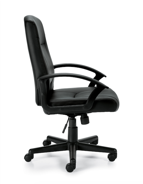 Luxhide Tilter Chair - JD11776B-Conference and Management Chair