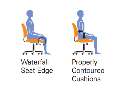 Mesh Back Flip Seat Nesting Chair - JD11340B-Guest and Stack Chair