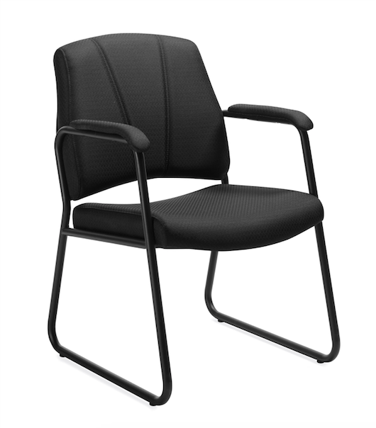 Guest Chair with Arms - JD11892-Guest and Stack Chair