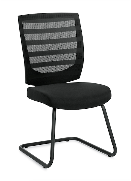 Mid Back Armless Guest Chair - JD11923B - Joe's Discount Office Furniture