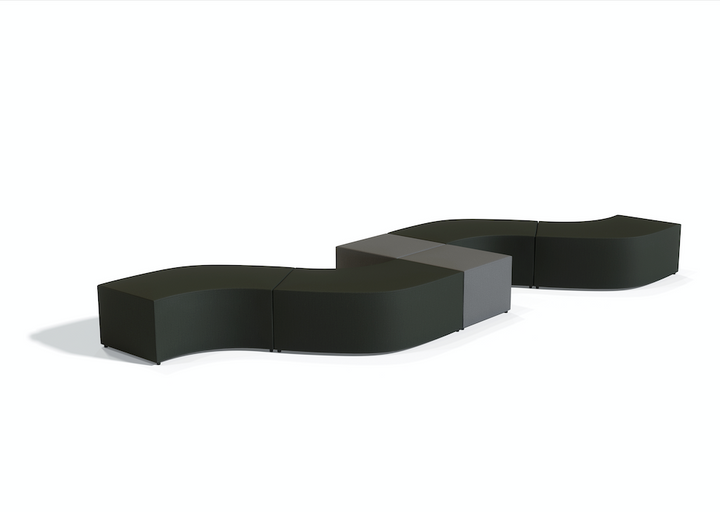 Modular Ottoman - Square Shaped - JD13012-Lounge Seating