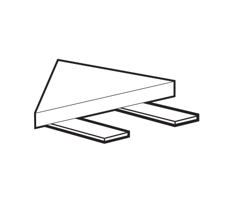 Modular Lounge Seating - Extra Pair of Connecting Brackets - JD5011-Lounge Seating