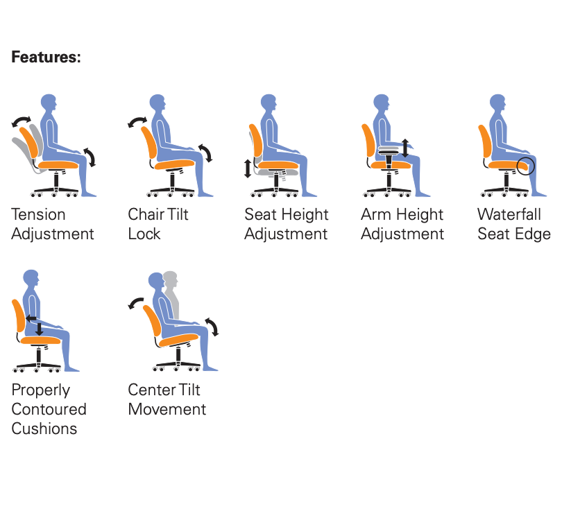 Low Back Mesh Back Tilter Chair with Luxhide Seat - JD13026B-Conference and Management Chair
