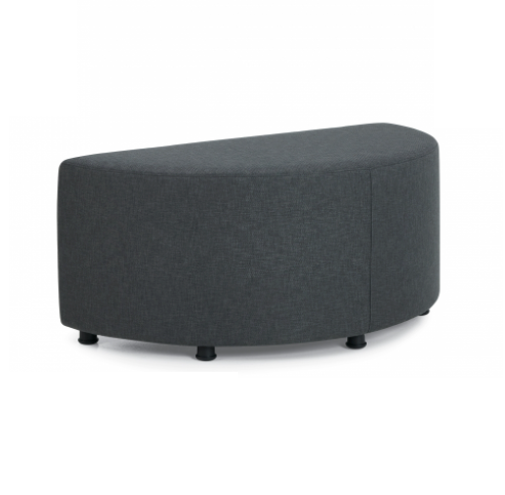 Half Round Ottoman - JD13008-Lounge Seating