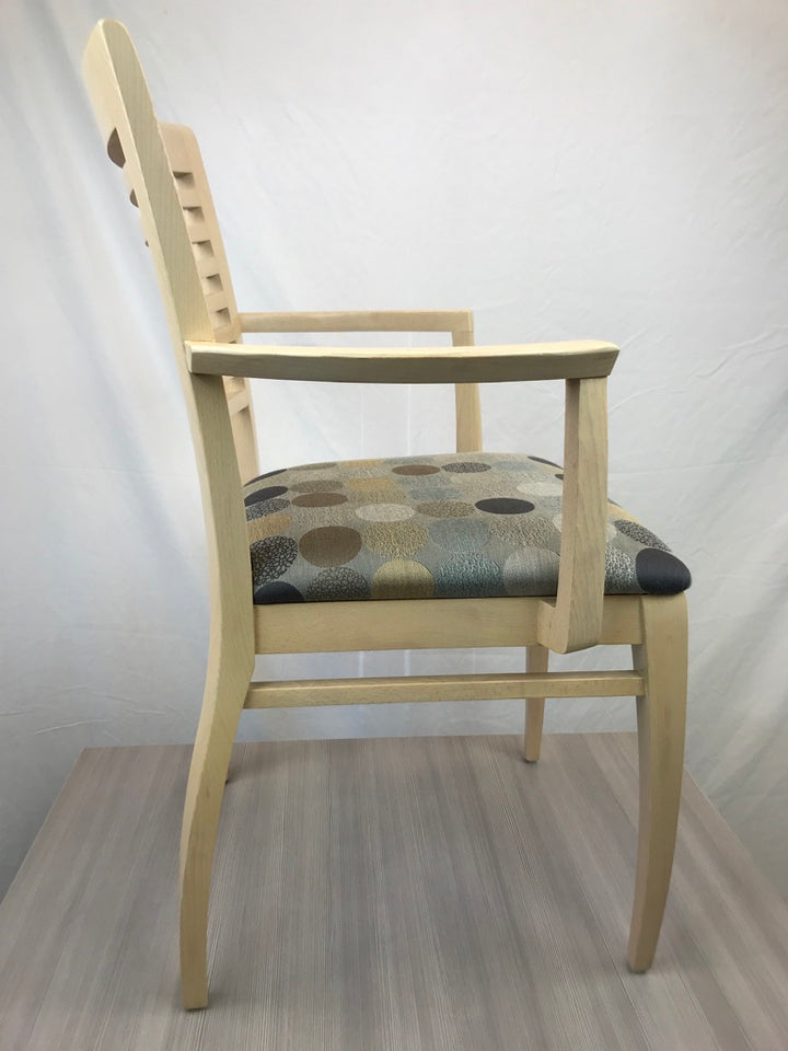 OFS - Murano - Cafe/Dining - Horizontal Slatted Back Side Chair - Brand New - Joe&