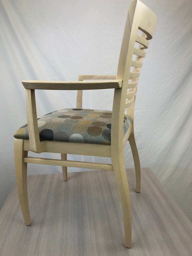 OFS - Murano - Cafe/Dining - Horizontal Slatted Back Side Chair - Brand New - Joe&