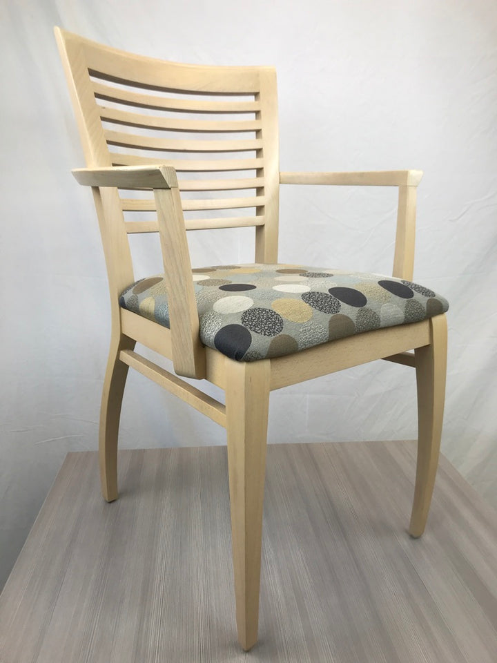 OFS - Murano - Cafe/Dining - Horizontal Slatted Back Side Chair - Brand New - Joe&