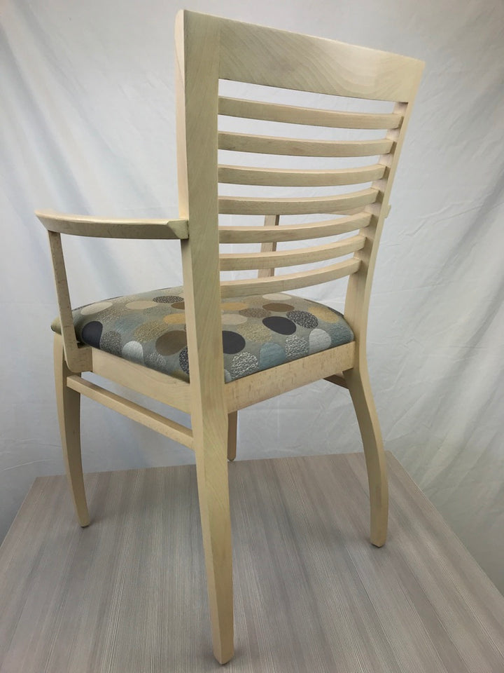 OFS - Murano - Cafe/Dining - Horizontal Slatted Back Side Chair - Brand New - Joe&