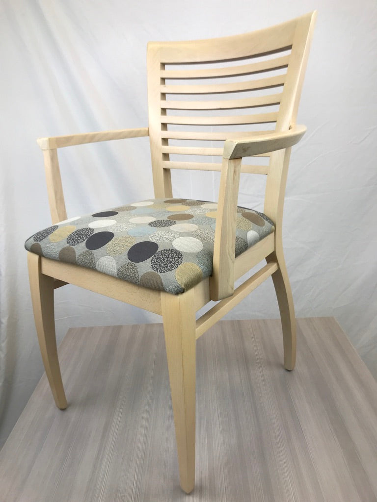 OFS - Murano - Cafe/Dining - Horizontal Slatted Back Side Chair - Brand New - Joe&