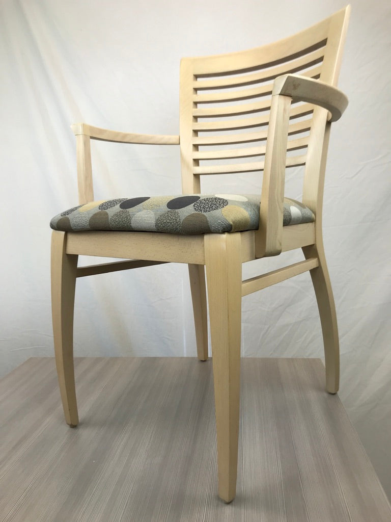 OFS - Murano - Cafe/Dining - Horizontal Slatted Back Side Chair - Brand New - Joe&