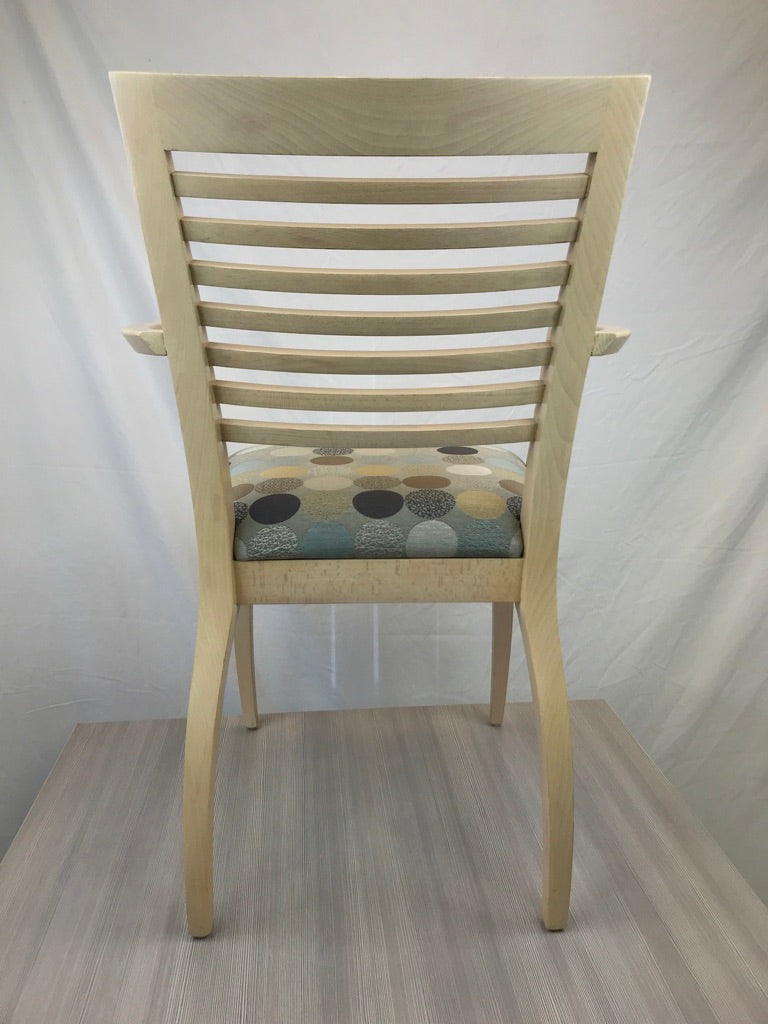 OFS - Murano - Cafe/Dining - Horizontal Slatted Back Side Chair - Brand New - Joe&