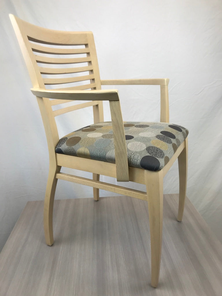 OFS - Murano - Cafe/Dining - Horizontal Slatted Back Side Chair - Brand New - Joe&