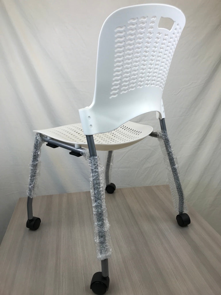 Safco - Sassy Stack Chairs on Casters - Brand New - Joe&
