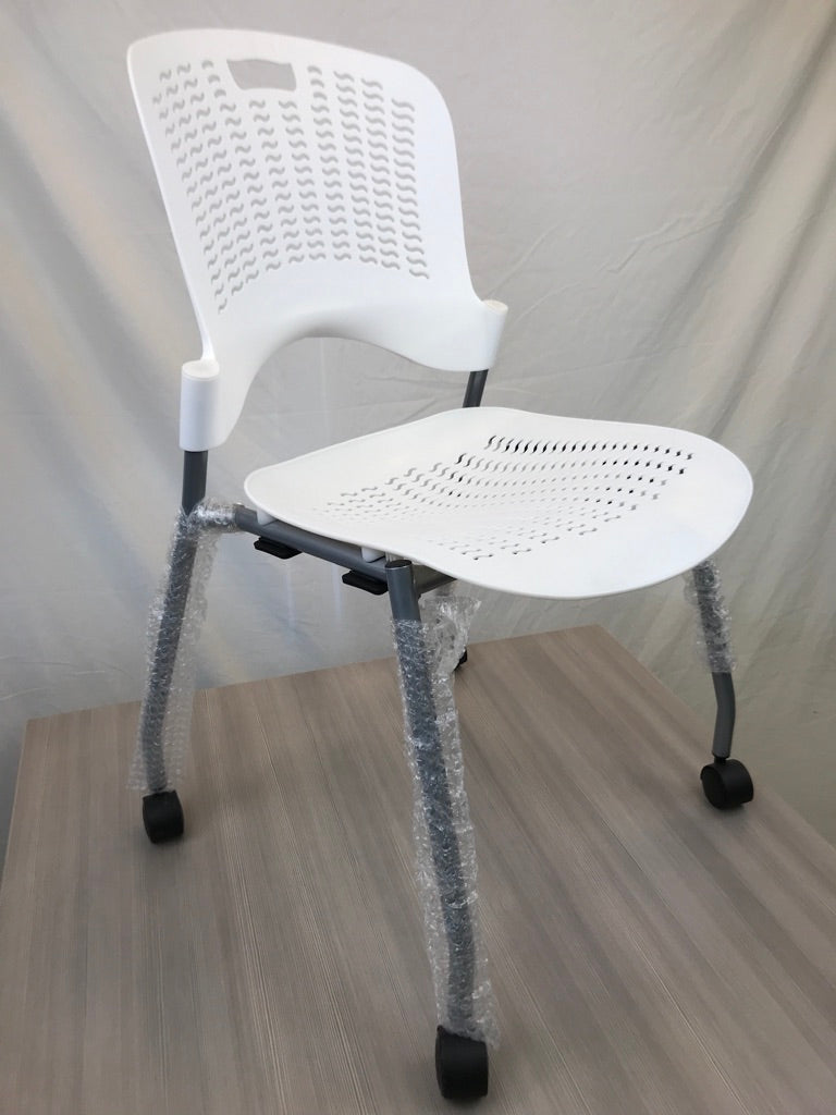 Safco - Sassy Stack Chairs on Casters - Brand New - Joe's Discount Office Furniture