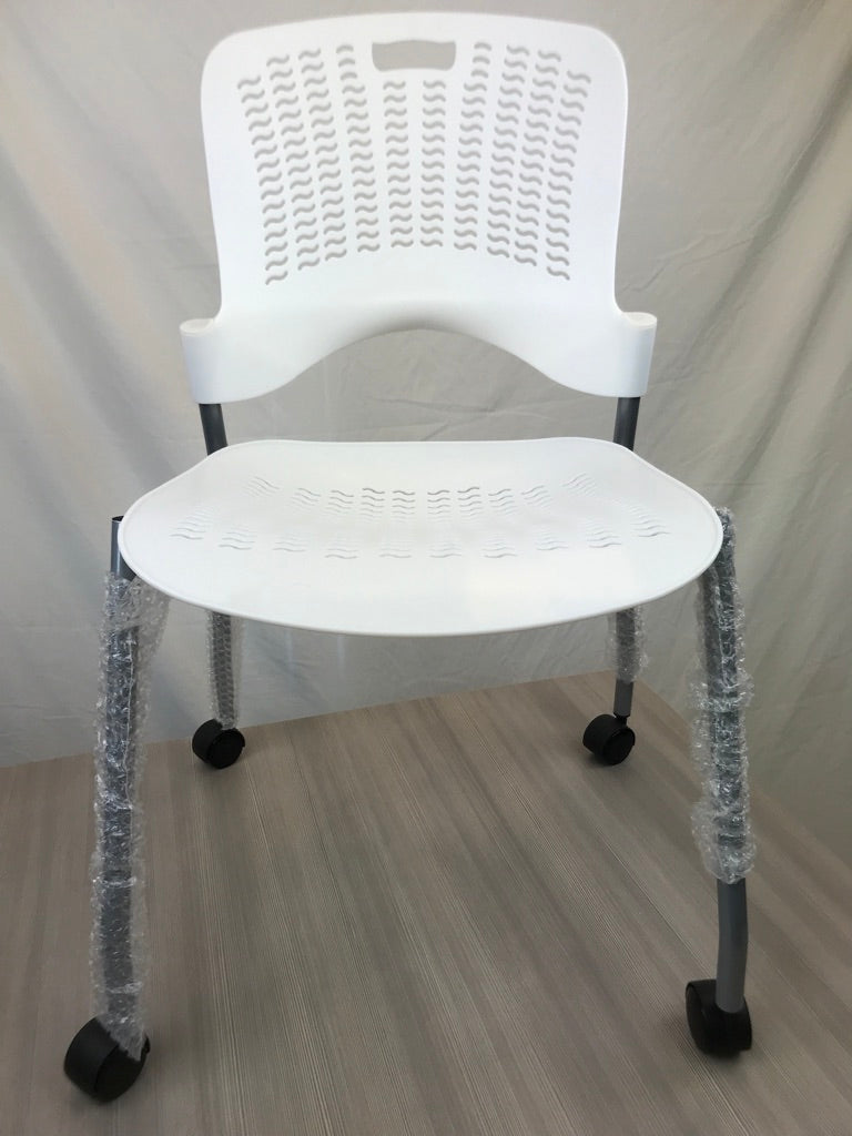 Safco - Sassy Stack Chairs on Casters - Brand New - Joe&