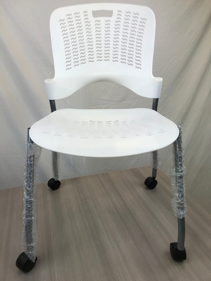 Safco - Sassy Stack Chairs on Casters - Brand New - Joe&