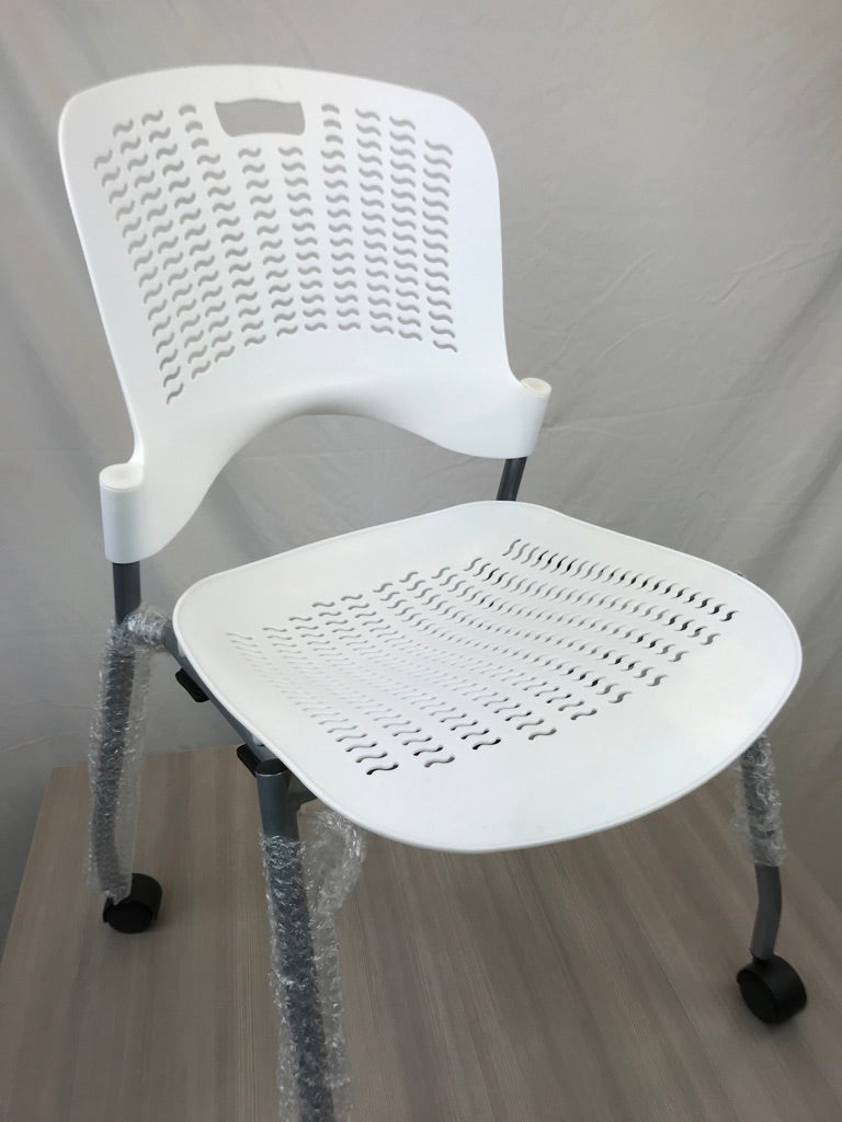 Safco - Sassy Stack Chairs on Casters - Brand New - Joe&