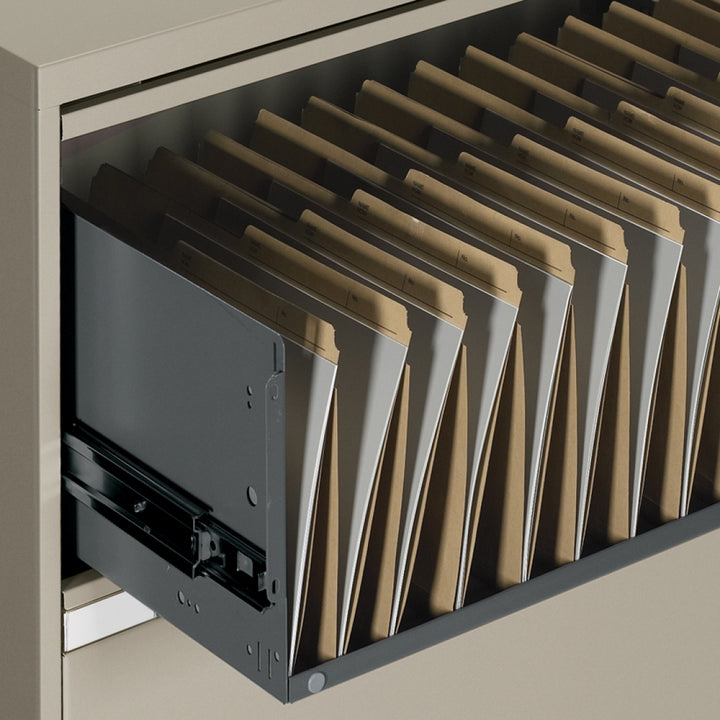 Global 2 Drawer Lateral File Cabinet - 36"W (9336P-2F1H) - Joe&