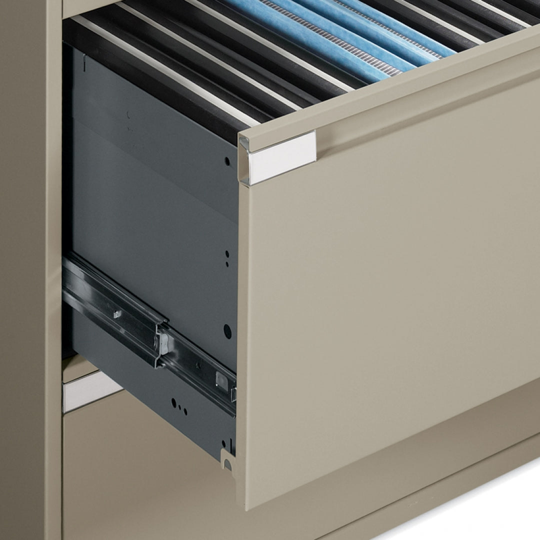 Global 4 Drawer Lateral File Cabinet - 36"W (9336P-4F1H) - Joe&