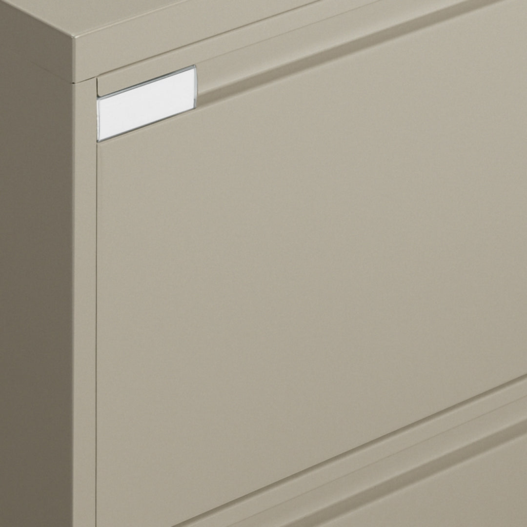 Global 2 Drawer Lateral File Cabinet - 36"W (9336P-2F1H) - Joe&