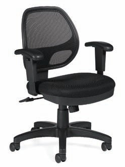 Mesh Back Managers Chair - JD11647B-Work and Task Chair