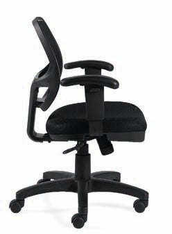 Mesh Back Managers Chair - JD11647B-Work and Task Chair